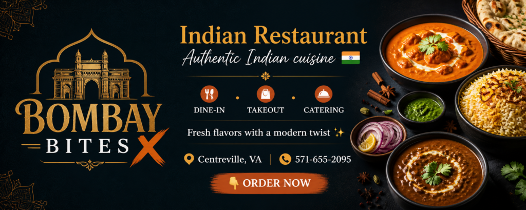 Authentic Indian flavors in Centreville